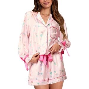 Nutcracker Satin Pajama Set